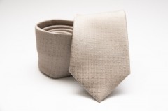 Premium Krawatte - Beige Unifarbige Krawatten