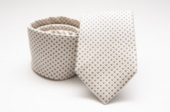 Premium Seidenkrawatte - Natur gepunktet Kleine gemusterte Krawatten