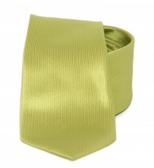 Goldenland Slim Krawatte - Limettengrün Unifarbige Krawatten