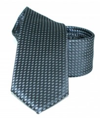 Goldenland Slim Krawatte - Schwarz Kleine gemusterte Krawatten