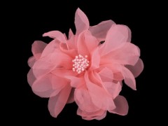        Sifon Blume - Pink Brosche, Reversnadel