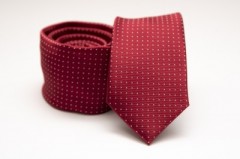 Rossini Slim Krawatte - Rot Gepunktet 