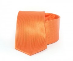 Goldenland Slim Krawatte - Orange Unifarbige Krawatten