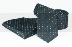 Krawatte Set - Schwarz Gepunktet Sets