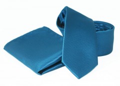 Krawatte Set - Blau Unifarbige Krawatten