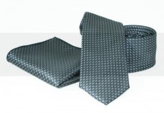 Krawatte Set - Schwarz Gemustert Kleine gemusterte Krawatten