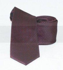 Goldenland Slim Krawatte - Bordeaux Kleine gemusterte Krawatten