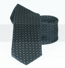 Goldenland Slim Krawatte - Schwarz Gemustert Kleine gemusterte Krawatten