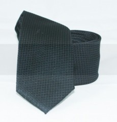   Goldenland Slim Krawatte - Schwarz Unifarbige Krawatten