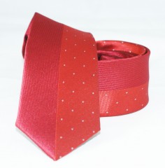   Goldenland Slim Krawatte - Rot gepunktet Gemusterte Krawatten