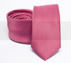 Rossini Slim Krawatte - Lachs Unifarbige Krawatten