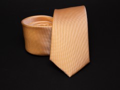 Premium Seidenkrawatte - Hellorange Unifarbige Krawatten