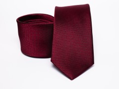 Premium Seidenkrawatte - Bordeaux Unifarbige Krawatten