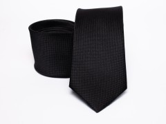 Premium Seidenkrawatte - Schwarz Unifarbige Krawatten
