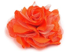 Rosa Brosche - Orange 