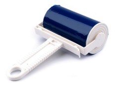 Fusselrolle abwaschbar - Blau Abspeicherung, Reinigung