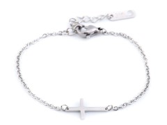 Armband Kreuz rostfreier Edelstahl Schmuck, Haarschmuck