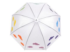 Damen Regenschirm Automatik magisch Wolken Damen Regenschirm,Regenmäntel