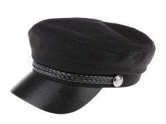  Kapitänsmütze - Schwarz Hut, Mütze