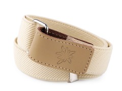 Kinder Klettband Gürtel - Beige 