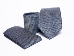 Premium Krawatte Set - Grau Kleine gemusterte Krawatten