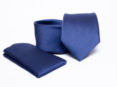 Premium Krawatte Set - Blau Unifarbige Krawatten