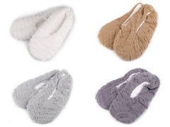 Damen Winter Anti-Rutsch Ballerina-Hausschuhe  Damensocken,  Strumpfhosen