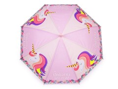 Kinder Regenschirm Automatik - Rosa Regenschirme,Regenmäntel