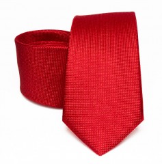 Premium Seidenkrawatte - Rot Unifarbige Krawatten