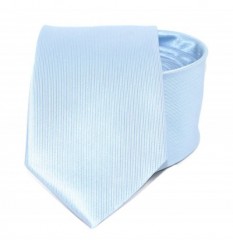 Goldenland Slim Krawatte - Hellblau Unifarbige Krawatten