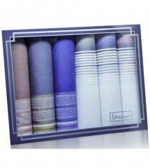    Herren Taschentücher Set - 6 St. Taschentücher