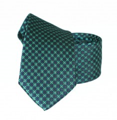          Goldenland Slim Krawatte - Grün gepunktet 