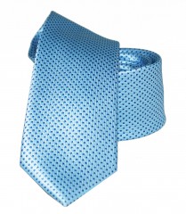         Goldenland Slim Krawatte - Hellblau Kleine gemusterte Krawatten