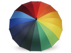               Großer Familienregenschirm - Regenbogen  
