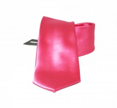       NM Satin Krawatte - Pink Unifarbige Krawatten
