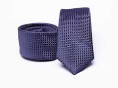 Rossini Slim Krawatte - Blau gepunktet Kleine gemusterte Krawatten