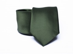 Premium Krawatte - Dunkelgrün Unifarbige Krawatten
