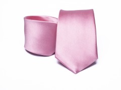   Premium Seidenkrawatte - Rosa Unifarbige Krawatten