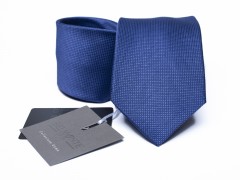   Belmonte Premium Seidenkrawatte - Blau Unifarbige Krawatten