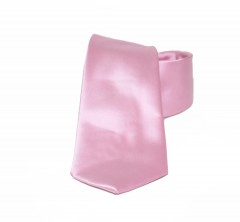        NM Satin Krawatte - Rosa Unifarbige Krawatten