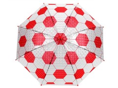 Kinder Regenschirm Automatik mit Trillerpfeife Fußball Regenschirme,Regenmäntel