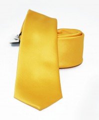         NM Slim Satin Krawatte - Gelb Unifarbige Krawatten