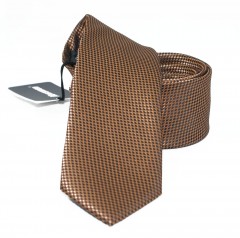 NM Slim Krawatte - Braun Unifarbige Krawatten