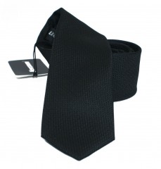 NM Slim Krawatte - Schwarz Unifarbige Krawatten
