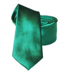          NM Slim Satin Krawatte - Grün 