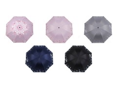     Damen Regenschirm faltbar Blumen Damen Regenschirm,Regenmäntel