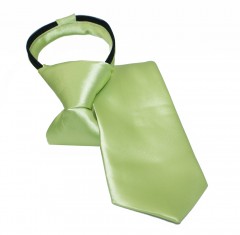    Satin Damen/Kinderkrawatte - Lime 