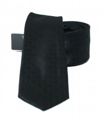    Newsmen Slim Krawatte - Schwarz Unifarbige Krawatten