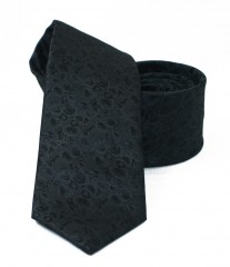    Newsmen Slim Krawatte - Schwarz gemustert Gemusterte Krawatten
