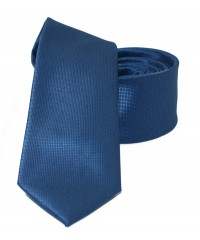    Newsmen Slim Krawatte - Blau Unifarbige Krawatten
